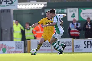 Yeovil Town 19-10-2013 Prints: Brighton & Hove Albion Away at Yeovil Town (2013-14 Season): October 19, 2013