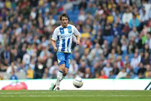 Brighton & Hove Albion: Will Buckley in Action against Bolton Wanderers, Skybet Championship 2013