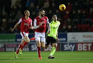 Images Dated 12th January 2016: Brighton and Hove Albion Celebrate Championship Victory at Rotherham United (January 12, 2016)
