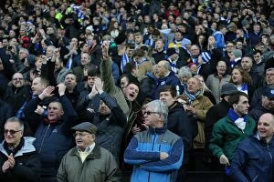 Images Dated 19th March 2016: Brighton and Hove Albion Celebrate Championship Victory over MK Dons (19MAR16)