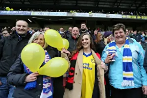 Brighton and Hove Albion Celebrate Championship Victory Over MK Dons (19MAR16)