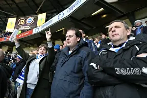 Brighton and Hove Albion Celebrate Championship Victory over MK Dons (19MAR16)