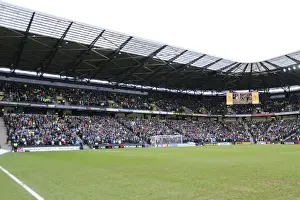 Brighton and Hove Albion Celebrate Championship Victory Over MK Dons (19MAR16)