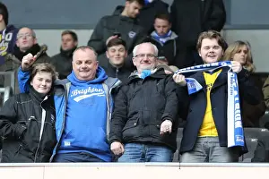 Brighton and Hove Albion Celebrate Championship Victory over MK Dons (19MAR16)