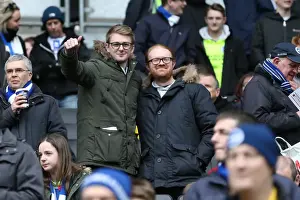 Brighton and Hove Albion Celebrate Championship Victory over MK Dons (19MAR16)