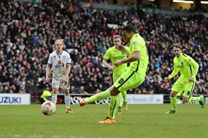 Brighton and Hove Albion Celebrate Championship Victory over MK Dons (19MAR16)