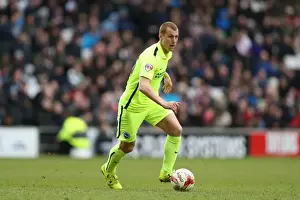 Brighton and Hove Albion Celebrate Championship Victory over MK Dons (19MAR16)
