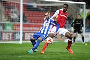 Brighton and Hove Albion Celebrate Championship Victory at Rotherham United (07MAR17)