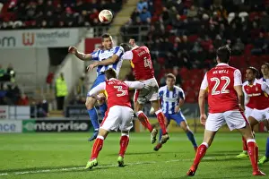 Brighton and Hove Albion Celebrate Championship Victory at Rotherham United (07MAR17)