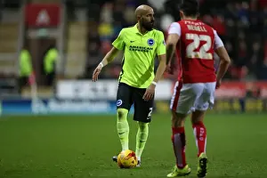 Brighton and Hove Albion Celebrate Championship Victory at Rotherham United (12 January 2016)