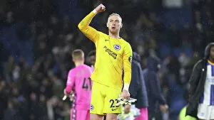 Images Dated 15th March 2023: Brighton and Hove Albion Celebrate Thrilling Victory Over Crystal Palace in Premier League Clash