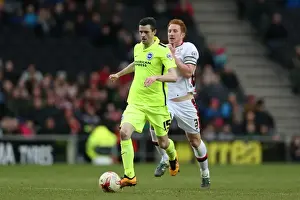 Brighton and Hove Albion Clinch Championship Victory over MK Dons (19MAR16)