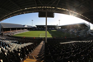 Panorama Prints: Brighton and Hove Albion at Craven Cottage: Fulham vs