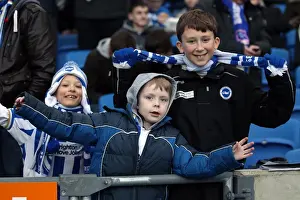 Arsenal - 26-01-2013 Prints: Brighton And Hove Albion Crowd Shots: Crowd Shots at the Amex 2012-13