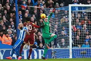 Brighton & Hove Albion: David Stockdale Focused During QPR Championship Clash, December 2016