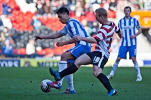 Images Dated 3rd March 2012: Brighton & Hove Albion at Doncaster Rovers (2011-12 Season): Away Game on March 3, 2012