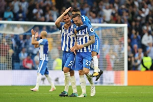 Newcastle United 24SEP17 Prints: Brighton and Hove Albion: Dunk