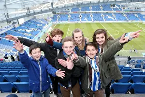 Burnley - 23-02-2013 Prints: Brighton & Hove Albion: The Electric Amex Stadium Crowd (2012-2013)