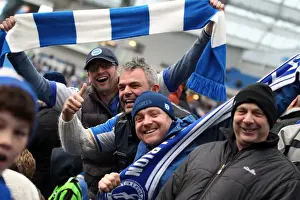 Crowd Shots At The Amex 2012-13 Prints: Brighton and Hove Albion: The Electric Amex Stadium Crowd (2012-2013)