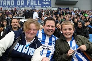 Images Dated 1st February 2001: Brighton & Hove Albion: Electric Atmosphere - The Amex Stadium Crowd Shots (2012-2013)
