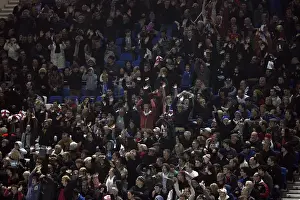 Crowd Shots At The Amex 2011-12 Prints: Brighton & Hove Albion: Electric Atmosphere at The Amex (2011-2012) - Unforgettable Crowd Moments
