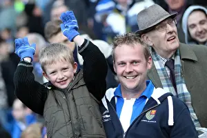 Leicester City - 06-04-2013 Prints: Brighton & Hove Albion: The Electric Atmosphere at The Amex (2012-2013) - Fans in Action