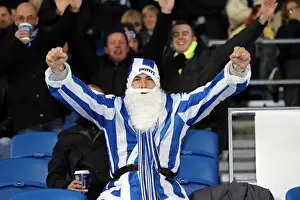 Millwall - 18-12-2012 Prints: Brighton & Hove Albion: The Electric Atmosphere of The Amex (2012-2013) - Unforgettable Crowd Moments