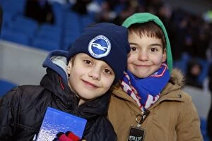 Images Dated 2nd April 2013: Brighton and Hove Albion: Electric Atmosphere - The Amex Stadium Crowd Shots (2012-2013)