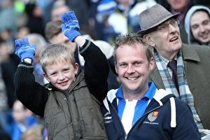 Images Dated 19th July 2001: Brighton & Hove Albion: The Electric Atmosphere at The Amex (2012-2013) - Fans in Action