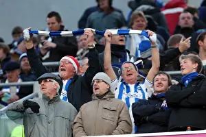 Crowd Shots At The Amex 2011-12 Prints: Brighton & Hove Albion: Electric Atmosphere of the Amex Stadium (2011-12) - Unforgettable Crowd Moments