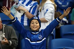 Crowd Shots At The Amex - 2013-14 Prints: Brighton and Hove Albion: The Electric Atmosphere of the Amex Stadium - 2013-14 Season (Nottingham Forest)