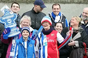 Arsenal - 26-01-2013 Prints: Brighton & Hove Albion: Electric Atmosphere - The Amex Stadium Crowd Shots (2012-2013)