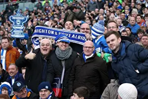 Arsenal - 26-01-2013 Prints: Brighton and Hove Albion: Electric Atmosphere - The Amex Stadium Crowd Shots (2012-2013)