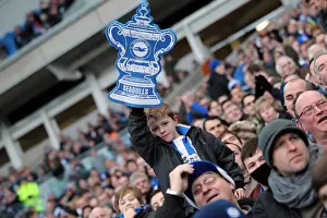 Arsenal - 26-01-2013 Prints: Brighton & Hove Albion: Electric Atmosphere - The Amex Stadium Crowd Shots (2012-2013)