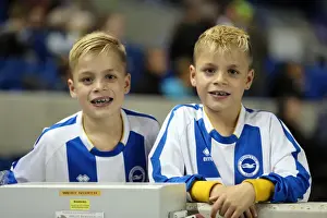 Sheffield Wednesday - 01-10-2013 Prints: Brighton & Hove Albion: Electric Atmosphere - Crowd Shots from the Amex (2013-14) (Sheffield Wednesday Game)