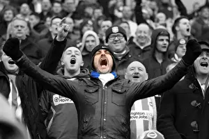 Crowd Shots At The Amex 2012-13 Prints: Brighton and Hove Albion: Electric Atmosphere - Unforgettable Crowd Moments at The Amex (2012-2013)