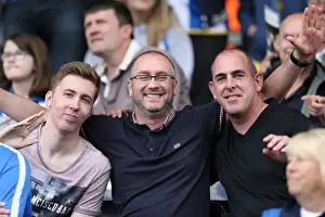 Brighton and Hove Albion: Euphoric Fans Celebrate Championship Victory at Craven Cottage (15.08.2015)