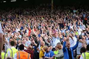 Brighton and Hove Albion: Euphoric Fans Celebrate Championship Victory at Craven Cottage (15.08.2015)