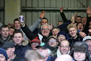 Brighton and Hove Albion FA Cup Fans at Griffin Park (03JAN15)