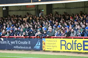 Brighton and Hove Albion FA Cup Fans at Griffin Park (03JAN15)