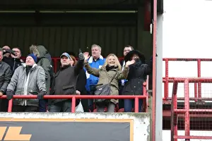 Brighton and Hove Albion FA Cup Fans at Griffin Park (03JAN15)