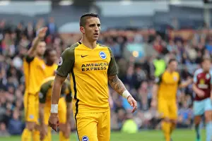 Burnley 28APR18 Prints: Brighton and Hove Albion Face Off Against Burnley in Premier League Clash at Turf Moor (28APR18)