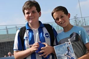 Images Dated 3rd September 2013: Brighton & Hove Albion: Fan Encounters at the 2013 Club Shop Signing Event