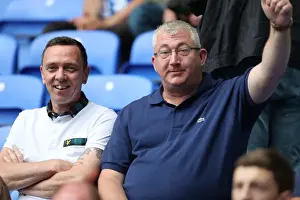 Reading 20AUG16 Prints: Brighton and Hove Albion Fans in Action at Reading Championship Match, 2016