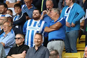 Watford Away 11AUG18 Prints: Brighton and Hove Albion Fans in Action at Watford Away Game