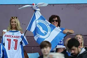 Brighton and Hove Albion Fans Celebrate Promotion to Premier League at Villa Park (07MAY17)
