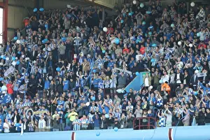 Brighton and Hove Albion Fans Celebrate Promotion to Premier League at Villa Park (07MAY17)