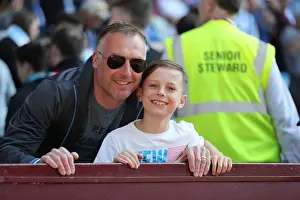 Brighton and Hove Albion Fans Celebrate Promotion to Premier League at Villa Park (07MAY17)