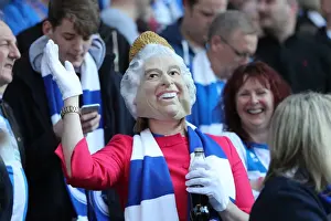 Brighton and Hove Albion Fans Celebrate Promotion to Premier League at Villa Park (07MAY17)