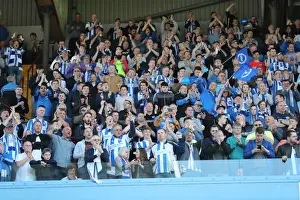 Brighton and Hove Albion Fans Celebrate Promotion to Premier League at Villa Park (07MAY17)